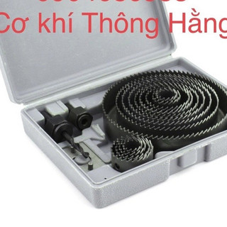 Bộ dụng cụ khoét lỗ 16 chi tiết chuyên dụng cho bề mặt thạch cao, nhựa, gỗ thịt và gỗ MDF.