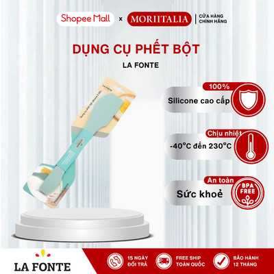 Dụng Cụ Phết Bột Silicone 2 Đầu La Fonte – Đa Năng, Không Bám Mùi, An Toàn Thực Phẩm – 003599