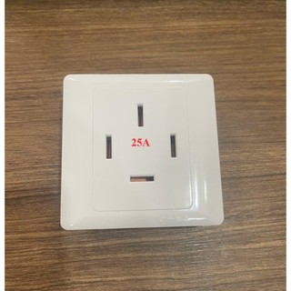 Phích cắm điện công nghiệp 3 pha 4 chân 16A, 25A Mặt vuông 86x86 - Phích cắm, ổ cắm điện 4 lỗ