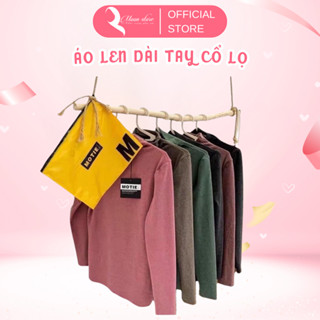 Áo len dài tay cổ lọ giữ nhiệt nữ Montie xuất Nhật cao cấp