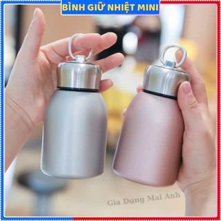 Bình giữ nhiệt mini, bình nước giữ nhiệt hàng xịn, chất liệu ruột inox 304, dung tích 300ml