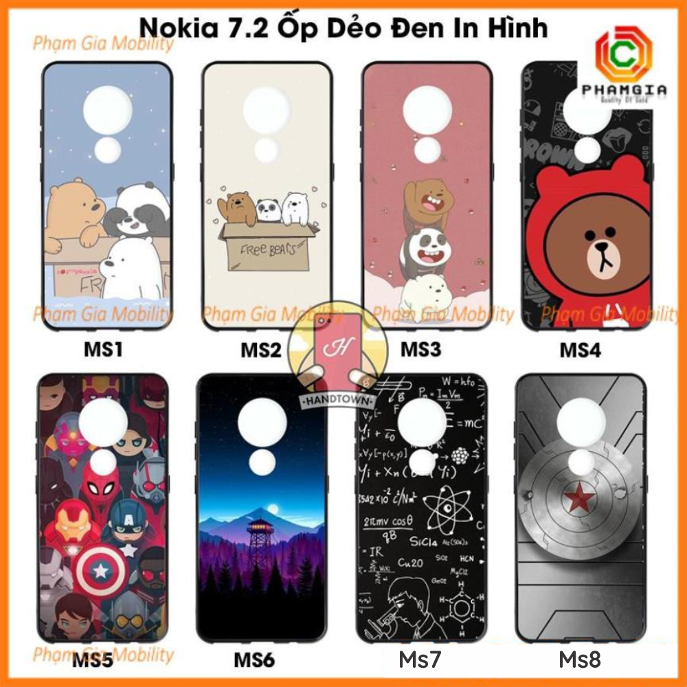 Ốp lưng dành cho Nokia 7.2 ốp dẻo in hình cao cấp