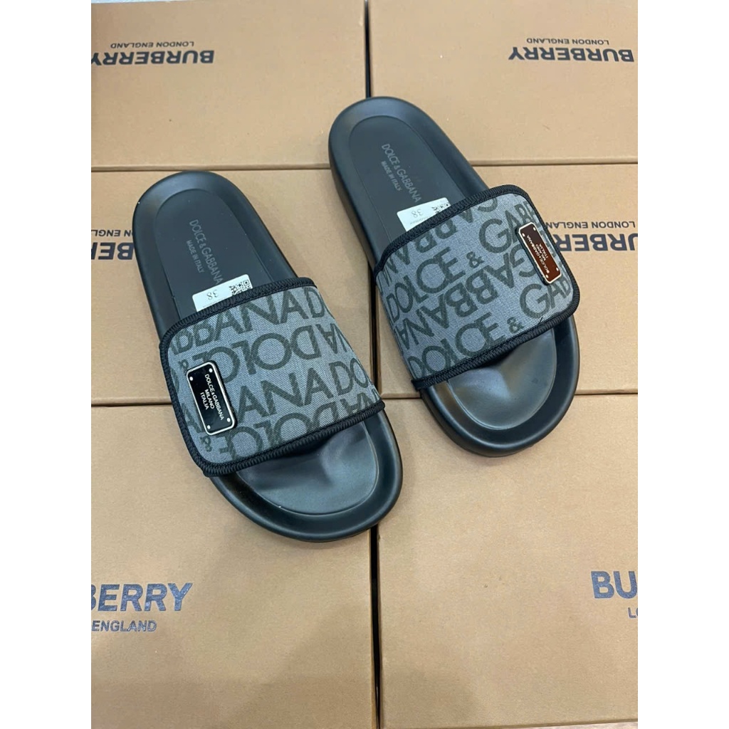 Dép Nam DG Chữ Quai Dán Đế Cao Su Cao Cấp - Dép DG Cho Nam Hot Nhất 2024