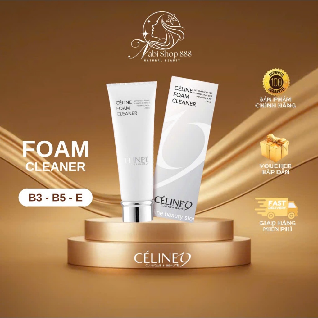 Sữa rữa mặt Celine chính hãng sạch sâu ngừa mụn dành cho mọi loại da 120ml I Nabishop888
