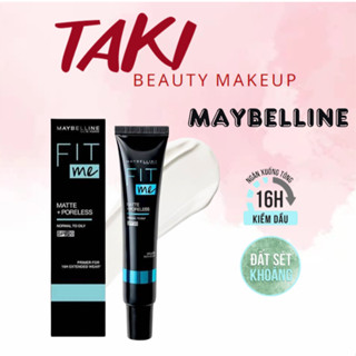 Kem Lót Kiềm Dầu Ngăn Xuống Tông Maybelline New York SPF 20 Fit Me Primer Matte+Poreless 30ml
