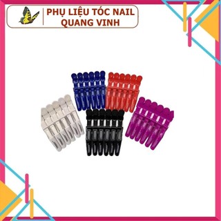 Sét 6 cây kẹp tóc mỏ vịt kẹp cá sấu TONI GUY