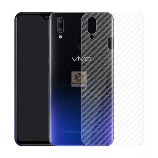 Miếng dán mặt lưng skin carbon Vivo V7/ V7 Plus