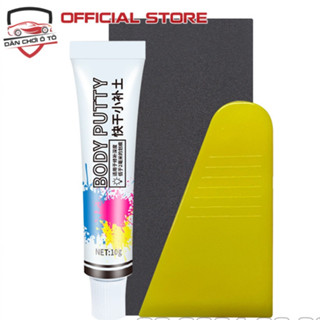 Bả matit vết trầy xước xe ô tô 10g, bột trét bả sơn xe ô tô đủ dụng cụ bả nhanh khô bền đẹp hiệu quả