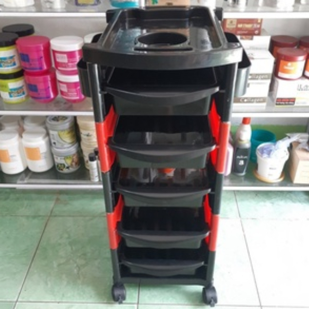 XE ĐẨY LÀM TÓC 5 TẦNG DÀNH CHO SALON