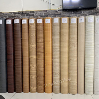 [ Vân gỗ - Chọn màu ] Decal vân gỗ - Giấy dán tường bàn tủ có sẵn keo ( khổ 1,2m )