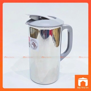 Ca rót nước inox 304 zebra nắp nhựa an toàn 1.9l cao cấp - 115028 - hàng nhập khẩu thái lan