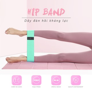 Dây miniband, dây đàn hồi kháng lực tập mông eo