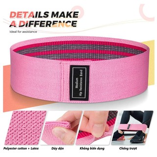 Dây miniband, dây đàn hồi kháng lực tập mông eo