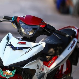 Tem rời Exciter 150 MX 2019  trắng đỏ (W)