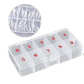 Hộp khay đựng móng giả 10 ô