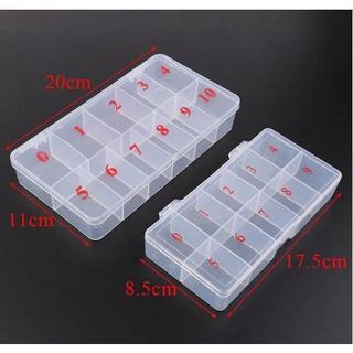Hộp khay đựng móng giả 10 ô