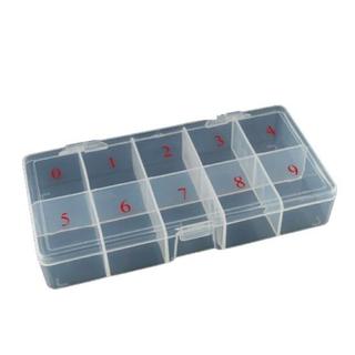 Hộp khay đựng móng giả 10 ô