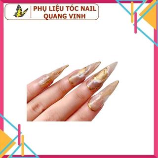 Sét giấy bạc trang trí nail