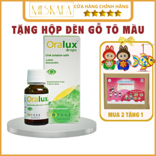 Bổ mắt ORALUX - Siro bổ mắt Oralux drops hỗ trợ tăng cường thị lực, phòng cận thị sớm cho bé