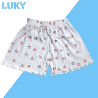 Quần Đùi Nữ Cotton Short Ngủ Ống Rộng Mặc Nhà Hoạt Hình Cute Hot Trend