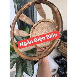 Ghế ngồi mây tre đan Điện Biên, loại cao 20cm