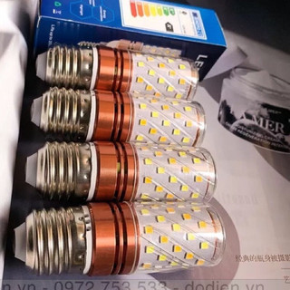 Bóng đèn led 3 chế độ ánh sáng lắp đèn chùm,đèn thả
