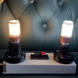 Bóng đèn led 3 chế độ ánh sáng lắp đèn chùm,đèn thả