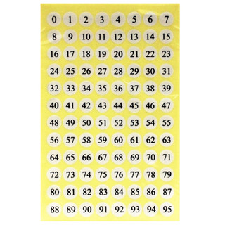 COMBO 2x GIẤY DÁN TOMY SỐ 0-95