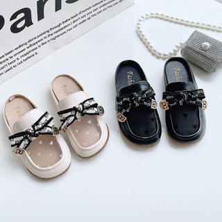 GIÀY SỤC BÉ GÁI , DÉP SỤC CHO BÉ PHỐI LƯỚI THOÁNG KHÍ VÀ NƠ ( SỤC DC LƯỚI)