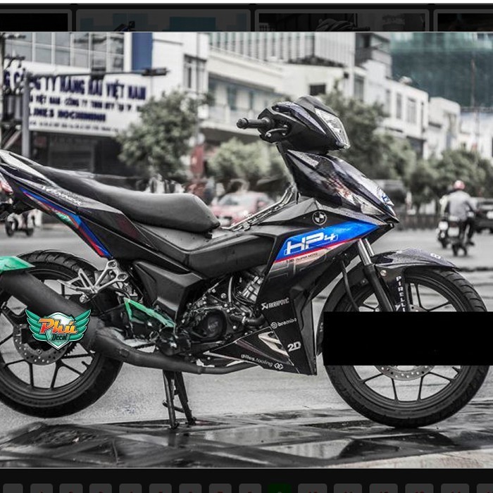 Tem rời Winner Hp4 xe đen (W)