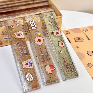 Thước Kẻ Dễ Thương Cute 15cm, 20cm, 30cm. Thước Kẻ Nhũ Chảy Kim Tuyến
