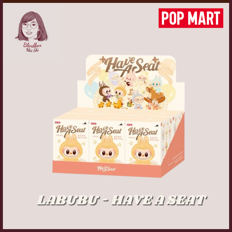 [CHÍNH HÃNG] LABUBU V2 THE MONSTER - HAVE A SEAT POPMART