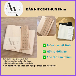BẢN NỊT NGỰC TOMBOY 15cm nịt gọn , bó sát