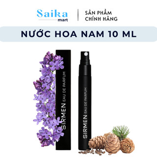  Nước hoa nam SIRMEN Eau de Parfum Châu Âu cao cấp chai 10ml thơm tự nhiên