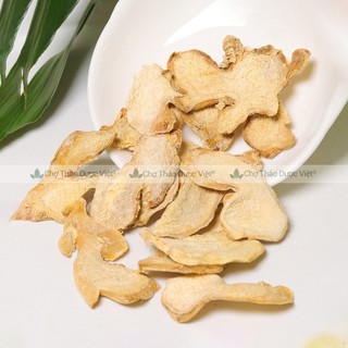 Gừng khô thái lát 500g, can khương, cay, thơm, làm trà gừng, xông hơi, tốt cho sức khỏe