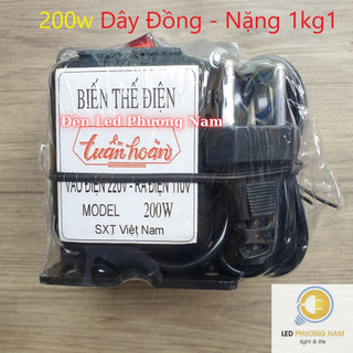 Biến Thế Đổi Điện 220v ---> 110v, Hàng mới bảo hành 06 tháng