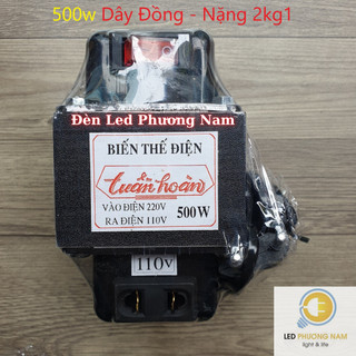 Biến Thế Đổi Điện 220v ---> 110v, Hàng mới bảo hành 06 tháng