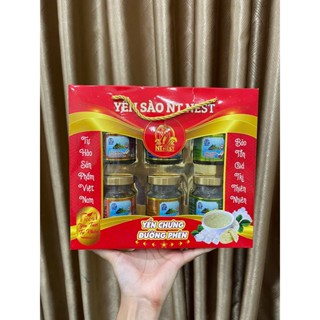   Hàng tặng  Set 6 Chai Yến Sào Cao Cấp Mix Vị NT Nest 39% Tổ Yến 