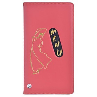 CUỐN BÌA MENU DA 10-20 LÁ Cô Gái( 16x29cm)