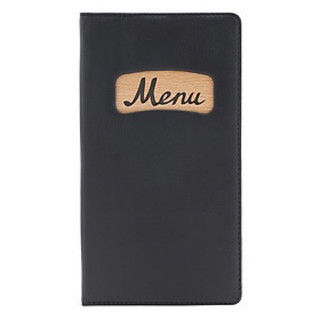 CUỐN BÌA MENU BÌA DA 10-20 LÁ ( 16x29cm)