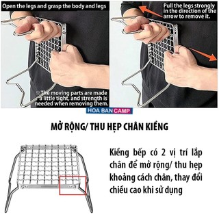 Kiềng Bếp Mini CampingMoon MS-1011