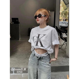Áo thun C-K Tổng Hợp Hàng Cao Cấp Chất 100% Cotton From Unisex Đầy Đủ Tem Tag