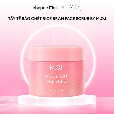 [QUÀ TẶNG KHÔNG BÁN] Tẩy tế bào chết da mặt RICE BRAN FACE SCRUB by MOI