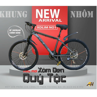 XE ĐẠP ĐỊA HÌNH KHUNG NHÔM - ĐỀ SHIMANO CHÍNH HÃNG - TẶNG 6 MÓN - mtb