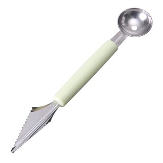 Thìa múc hoa quả 2 đầu tròn + nhọn. múc hoa quả tạo hình đẹp mắt