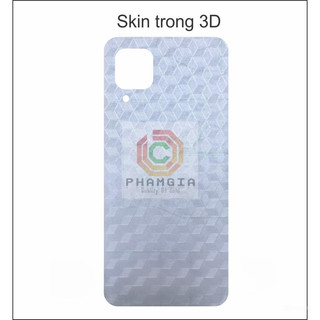 Miếng dán mặt lưng skin carbon Samsung A12
