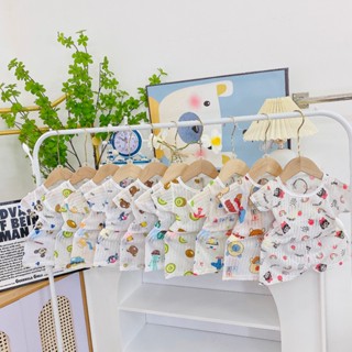 Set 10 bộ cotton giấy cộc tay mềm mát nhiều hình in dễ thương cho bé yêu mặc mùa hè