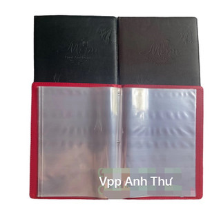 CUỐN BÌA MENU DA 10-20 LÁ( 23x32cm) 212