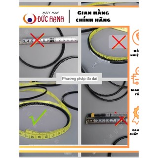 Dây curoa- coroa máy khâu,máy vắt sổ gia đình loại tốt