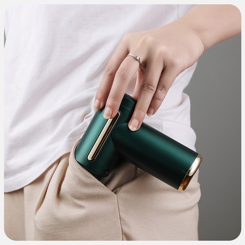 Máy Massage Mini Cầm Tay Nhỏ Gọn Đa Năng 6 Chế Độ 4 Đầu Dung Lượng Pin 1200mAh Tiện Dụng